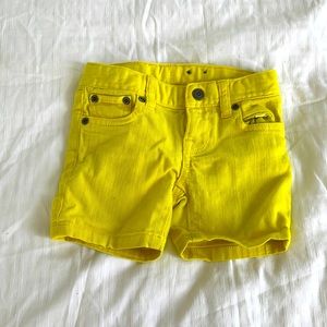 Polo girls shorts Yellow Polo Ralph Lauren shorts 3/3T